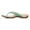 Vionic Dillon Women's Toe-Post Supportive Sandal - Green Lizard - 2 left view