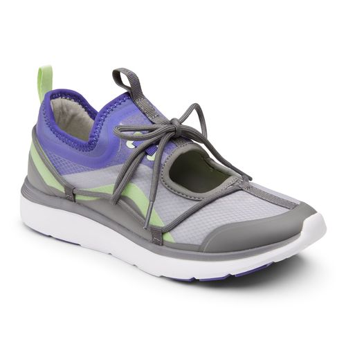 Vionic Giselle Women's Comfort Sneaker - Grey - 1 profile view