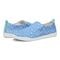 Vionic Malibu Women's Slip-on Comfort Shoe - Classic Blue - pair left angle