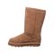 Bearpaw Elle Tall Kid's Leather Boots - 1963Y  220 - Hickory - Side View