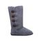 Bearpaw Lori Women's Leather Boots - 2250W  030 - Charcoal - Side View