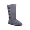 Bearpaw Lori Women's Leather Boots - 2250W  030 - Charcoal - Profile View