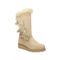 Bearpaw Genevieve Women's Leather Boots - 2305W  125 - Oat - Profile View