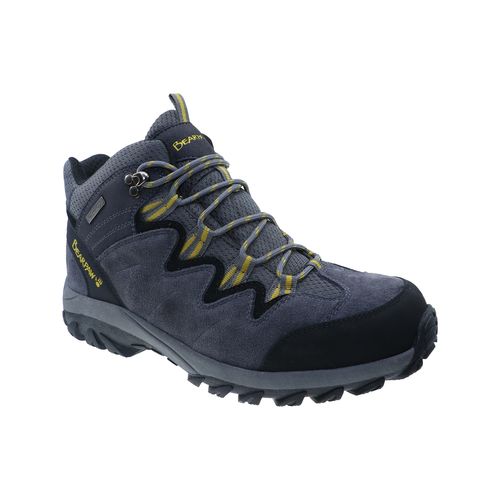 Bearpaw Lars Men's Hiking Shoe - 2400M Bearpaw- 047 - Charcoal/melon - Profile View