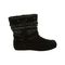 Bearpaw Cyan Women's Leather Boots - 2522W  011 - Black - Side View