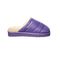 Bearpaw Puffy Slipper Women's Knitted Textile Slipper - 2581W  654 - Purple - Side View