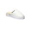 Bearpaw Puffy Slipper Women's Knitted Textile Slipper - 2581W  010 - White - Profile View