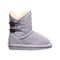 Bearpaw Rosaline Toddler Toddler Leather Boots - 2588T  641 - Wisteria - Side View