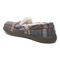 Vionic Lynez Women's Supportive Slipper - Blue Plaid - Back angle