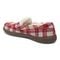 Vionic Lynez Women's Supportive Slipper - Fuji Apple Plaid - Back angle