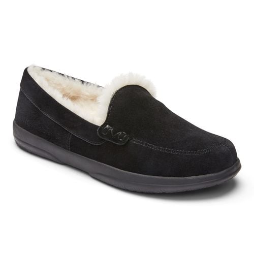 Vionic Lynez Women's Supportive Slipper - Black - 1 profile view