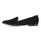 Vionic Willa Women's Slip-on Flat - Black Suede - 2 left view