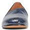 Vionic Willa Women's Slip-on Flat - Navy Boa - 6 front view