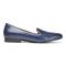 Vionic Willa Women's Slip-on Flat - Navy Boa - 4 right view