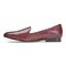 Vionic Willa Women's Slip-on Flat - Wine Boa - 2 left view