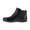 Rockport Works Daisey Women's Steel Toe Side-Zip Boot - Black - Side View