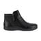 Rockport Works Daisey Women's Steel Toe Side-Zip Boot - Black - Side View