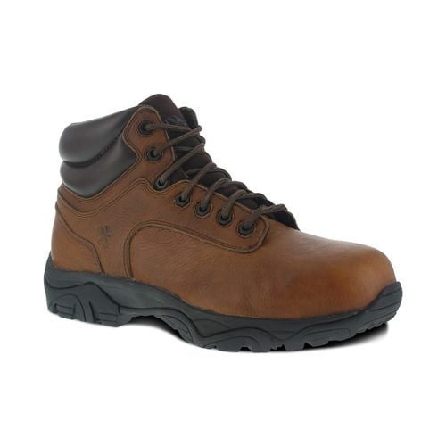 Iron Age Trencher IA5007 Men's Comp Toe Work Boot 100% Non-Metallic - Brown - Profile View