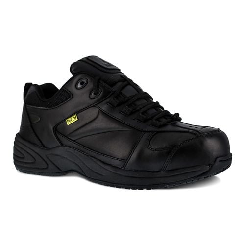 Reebok Work Men's Met Guard Comp Toe Shoe - Black - Profile View