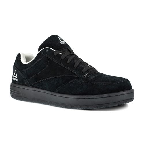 Reebok Work Women's Steel Toe Skate Shoe - Black - Profile View