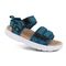 Gravity Defyer Women's Cafe Sandal - Blue/White - angle main 2