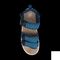 Gravity Defyer Women's Cafe Sandal - Blue/White - top view