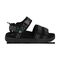 Gravity Defyer Women's Cafe Sandal - Black - side view