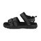 Gravity Defyer Women's Cafe Sandal - Black - side view 2