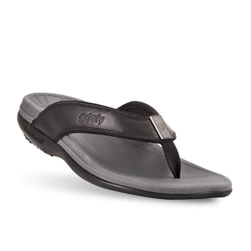 Gravity Defyer Men's G-Comfort Ron Sandal - Black - angle main 2