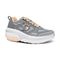 Gravity Defyer Women's GDEFY Ion Athletic Shoes - Gray/Peach - angle main 2