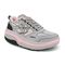 Gravity Defyer Women's GDEFY Ion Athletic Shoes - Gray/Pink - angle main