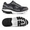 Gravity Defyer Women's G-Defy Mighty Walk Athletic Shoes - Gray / Black - Side View