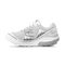 Gravity Defyer Women's GDEFY Mighty Walk Athletic Shoes - White/Silver - side view 2