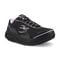 Gravity Defyer Women's G-Defy Mighty Walk Athletic Shoes - Black / Purple - Profile View