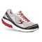 Gravity Defyer Men's G-Defy Mighty Walk Athletic Shoes - Gray / Red - Profile View