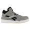 Reebok Work Men's BB4500 High Top - Electrical Hazard - Composite Toe Sneaker - Grey and Black - Side View