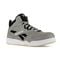 Reebok Work Men's BB4500 High Top - Electrical Hazard - Composite Toe Sneaker - Grey and Black - Profile View