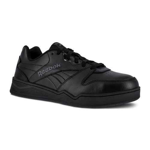 Reebok Work Men's BB4500 Low Cut - Electrical Hazard - Composite Toe Sneaker - Black - Profile View