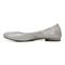 Vionic Alexa Women's Orthotic Ballet Flat - Aluminum - 2 left view