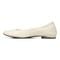 Vionic Alexa Women's Orthotic Ballet Flat - Cream - Left Side