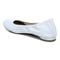 Vionic Alexa Women's Orthotic Ballet Flat - Arctic Ice Serpentin - Back angle