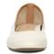 Vionic Alexa Women's Orthotic Ballet Flat - Cream - Front