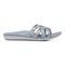 Vionic Dava Women's Orthotic Slide Sandal - Sky - 4 right view