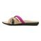 Vionic Dava Women's Orthotic Slide Sandal - Black - 2 left view