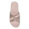 Vionic Dava Women's Orthotic Slide Sandal - Rose - 3 top view