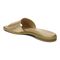 Vionic Demi Women's Heeled Slide Sandal - Gold - Back angle