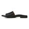 Vionic Demi Women's Heeled Slide Sandal - Black - 2 left view