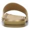 Vionic Demi Women's Heeled Slide Sandal - Gold - Back