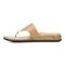 Vionic Jillian Women's Toe Post Platform Sandal - Macaroon - 2 left view