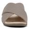 Vionic Leticia Women's Wedge Comfort Sandal - 6 front view - Aluminum
